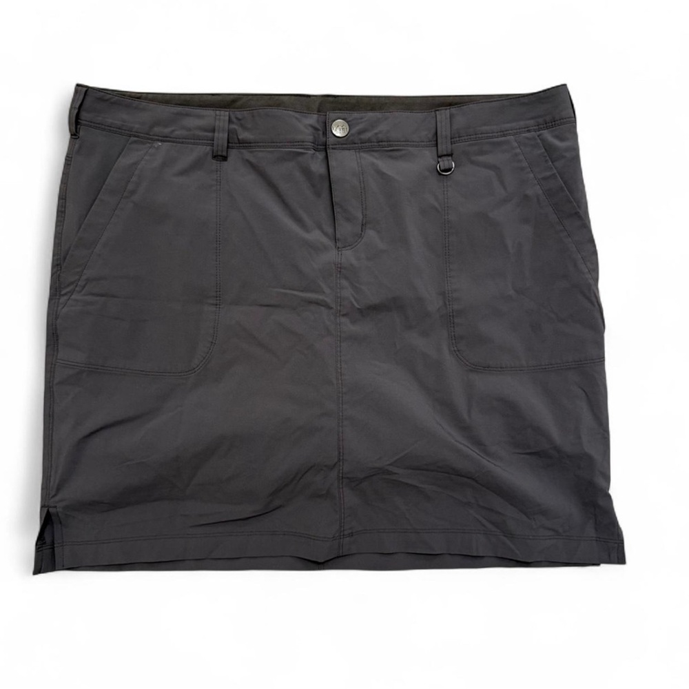 REI Co-op Women’s Skort Size 14 Gray Pockets Hiking Outdoor NWOT